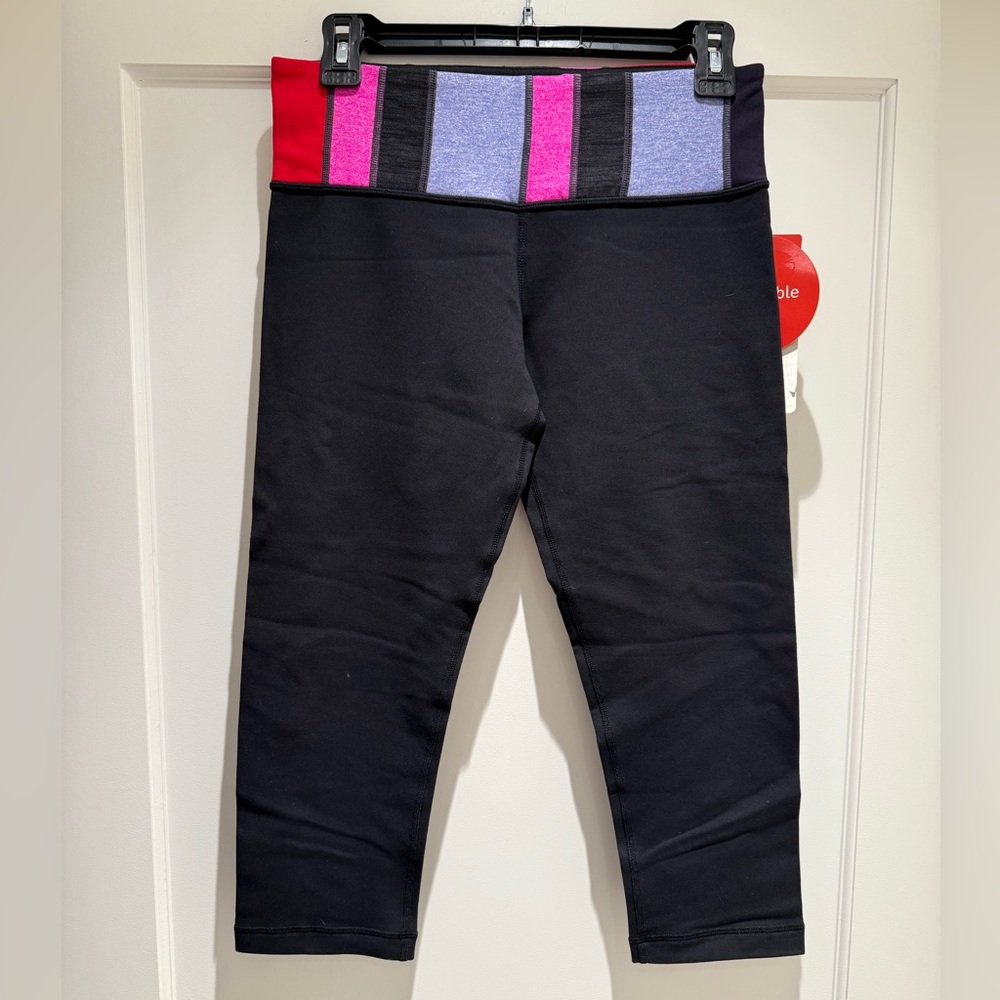 NWT Lululemon Wunder Under Reversible Crop Legging